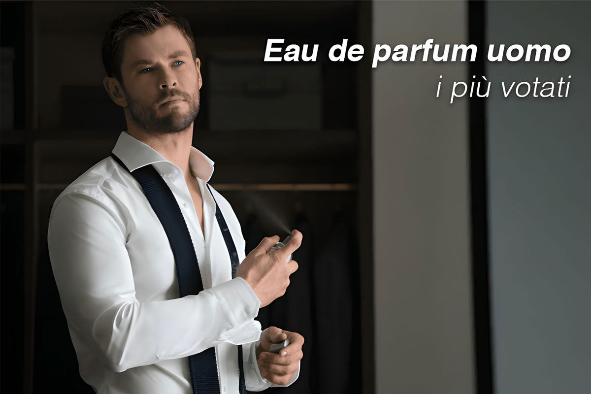 Eau de parfum uomo: i più votati - Tre Pi Profumerie