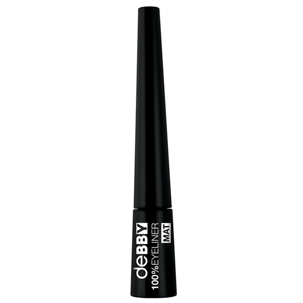 DEBBY 100% EYELINER MAT02 BLACK - Tre Pi Profumerie