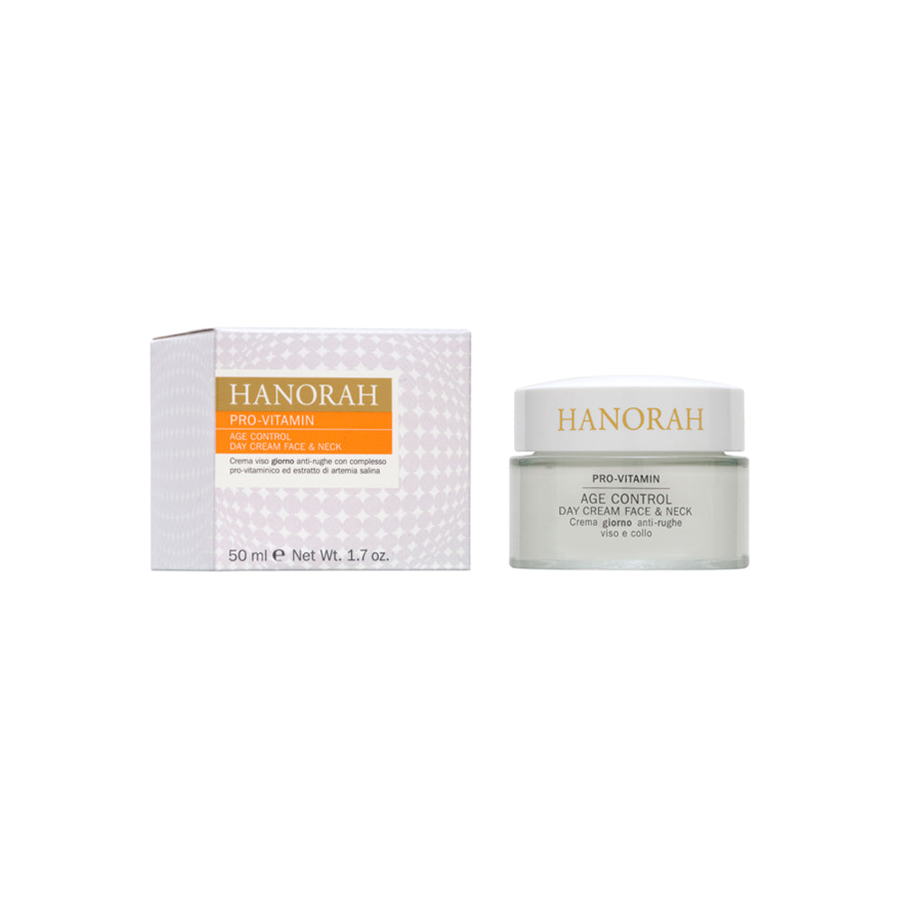 HANORAH PRO-VITAMIN AGECONTROL DAY CREAM FACE & NECK 50 ML - Tre Pi Profumerie