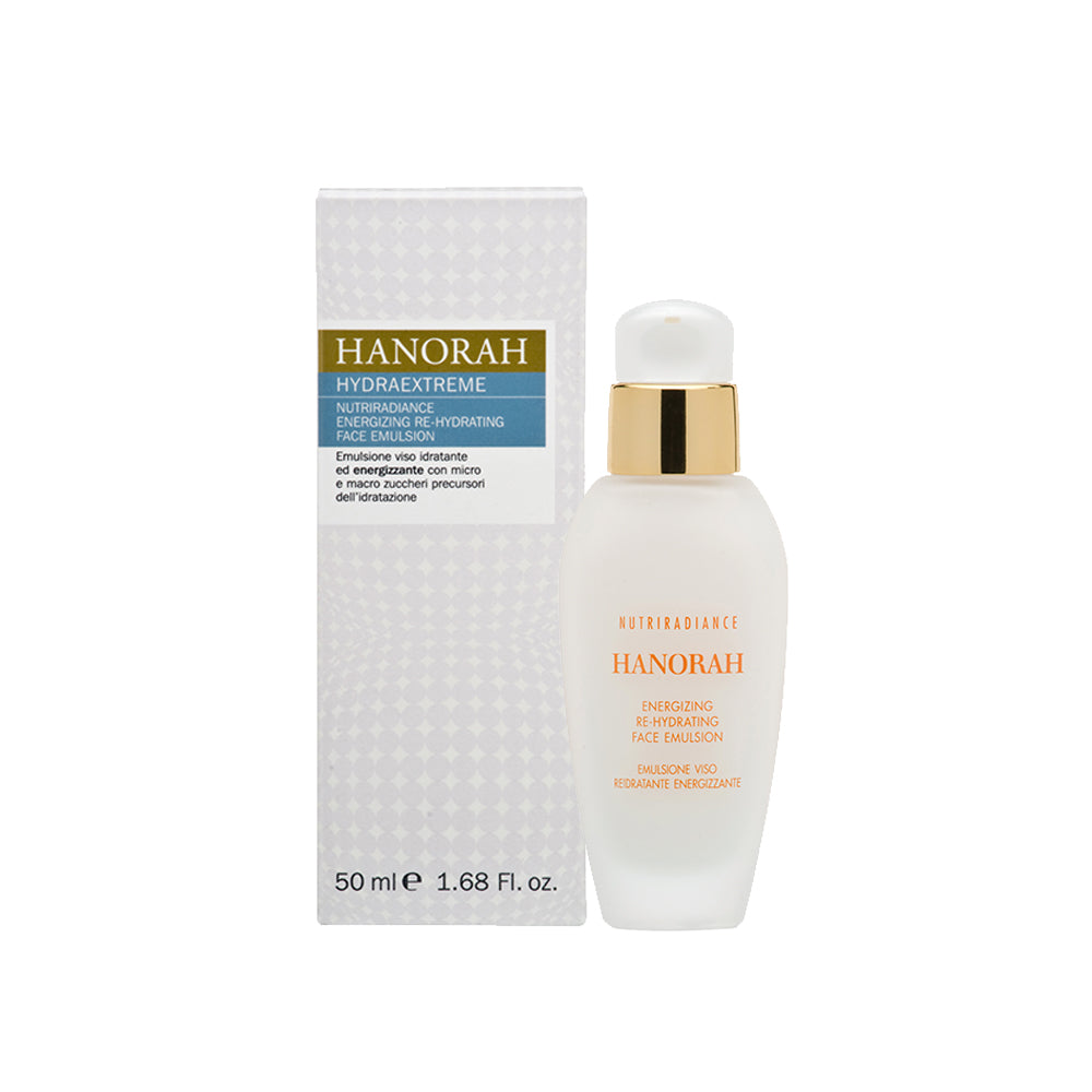 HANORAH NUTRIRADIANCE ENERGIZING RE-HYDRATING EMULSION 50 ML - Tre Pi Profumerie