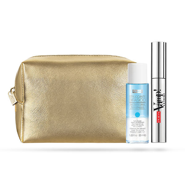 PUPA COFANETTO VAMP MASCARA EXTREME + STRUCCANTE BIFASIC + POCHE - Tre Pi Profumerie