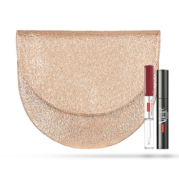 PUPA COFANETTO VAMP MASCARA EXPLOSIVE LASHES + LAST LIP D + BAG - Tre Pi Profumerie