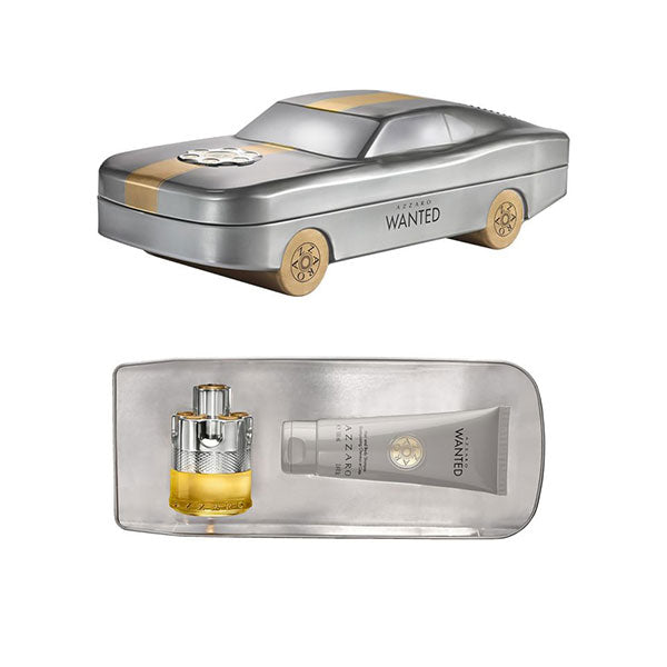 AZZARO WANTED COFANETTOCAR EDT 100 ML + SHOWER GEL 100 ML - Tre Pi Profumerie