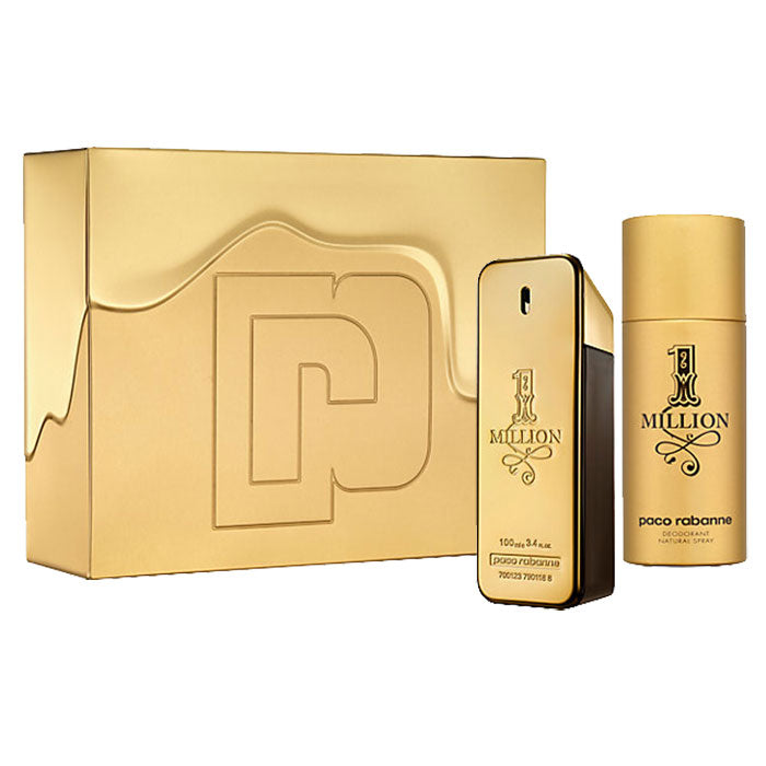 PACO RABANNE ONE MILLION COFANETTO EDT 100 ML + DEO SPRAY 150 ML - Tre Pi Profumerie