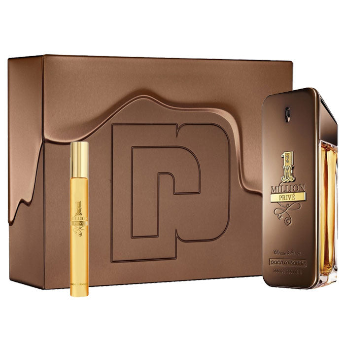 PACO RABANNE ONE MILLION PRIVE COFANETTO EDP 100 + TRAVEL SPRAY - Tre Pi Profumerie