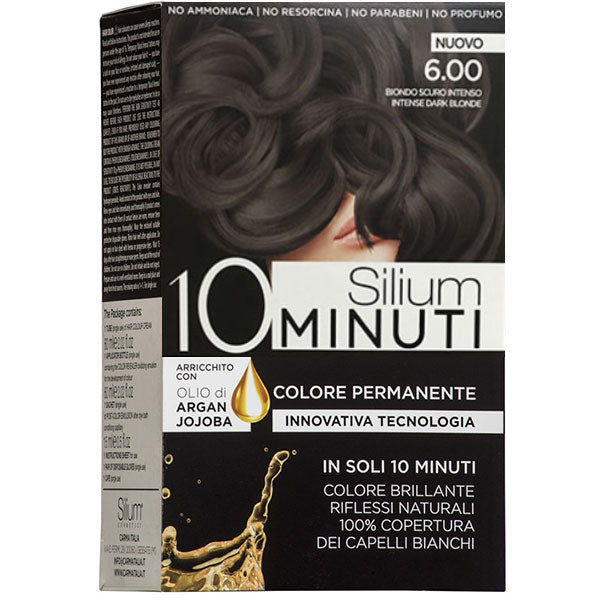 SILIUM COLORAZIONE CREMA 10 MINUTI BIONDO SCURO INTENSO 6.00 - Tre Pi Profumerie