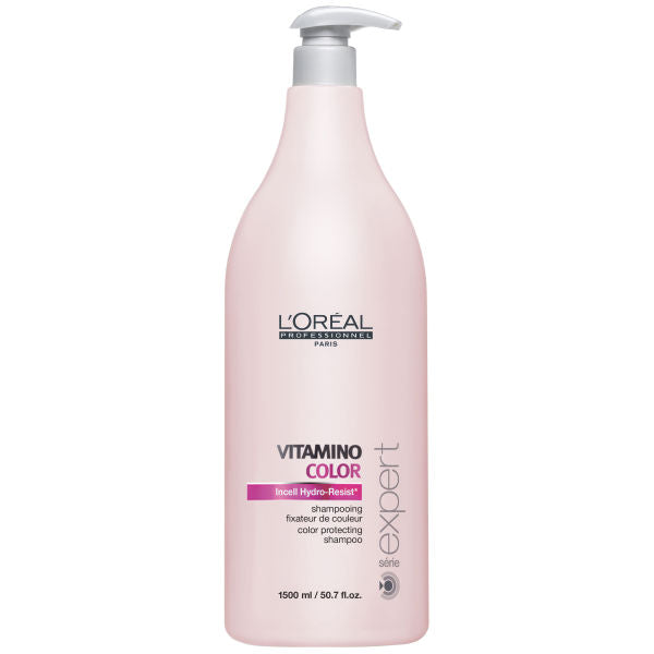 L'OREAL PROFESSIONNEL SERIE EXPERT SHAMPOO VITAMINO COLOR 1500ML - Tre Pi Profumerie