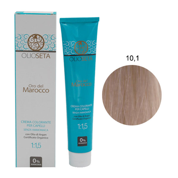 OLIOSETA ORO DEL MAROCCO TINTURA BIONDO EXTRACHIARO CENERE 10.1 - Tre Pi Profumerie