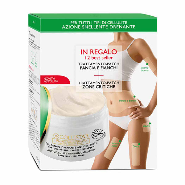COLLISTAR GEL FANGO DRENANTE + TRATTAMENTO PATCH + ZONE CRITICHE - Tre Pi Profumerie