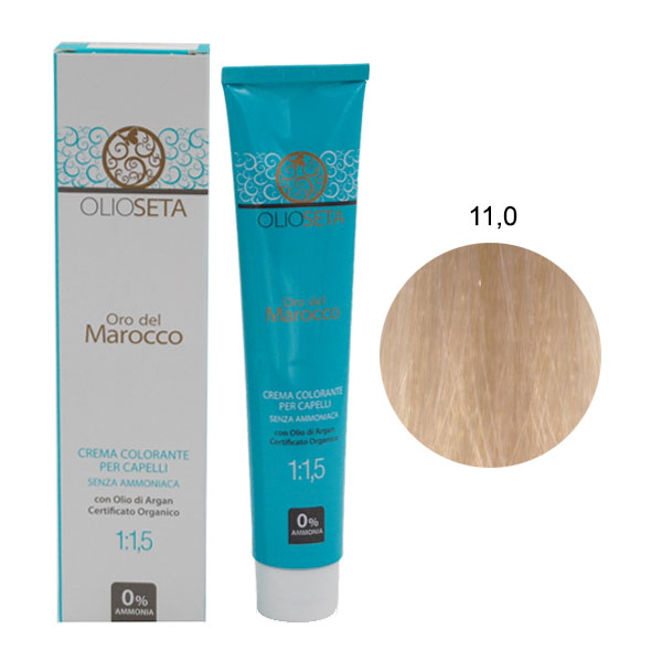 OLIOSETA ORO DEL MAROCCO TINTURA MEGA BIONDO NATURALE 11.0 - Tre Pi Profumerie