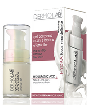 DERMOLAB GEL CONTORNO OCCHI LABBRA FILLER 15 ML - Tre Pi Profumerie