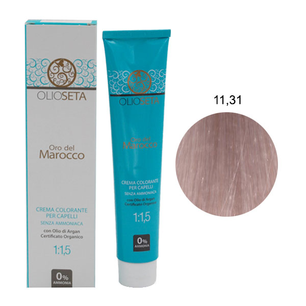 OLIOSETA ORO DEL MAROCCO TINTURA MEGA BIONDO BEIGE 11.31 - Tre Pi Profumerie