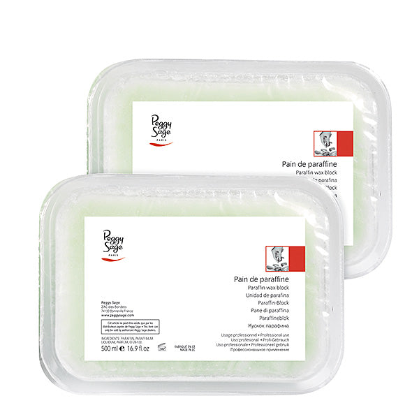 PEGGY SAGE LOTTO 1 PANIDI PARAFFINA AL BURRO DI KARITE 500G - Tre Pi Profumerie