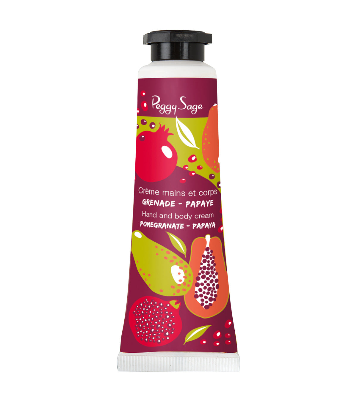 PEGGY SAGE CREMA PER LE MANI PROFUMATA MELOGRANO / PAPAIA 30ML - Tre Pi Profumerie