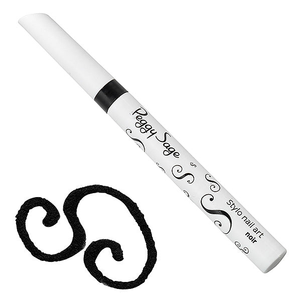 PEGGY SAGE STILO NAIL ART - NERO - 3ML - Tre Pi Profumerie