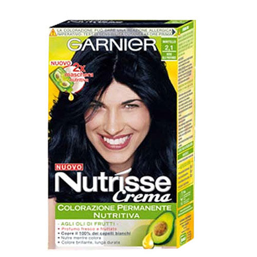 GARNIER NUTRISSE COLORE PURO NERO BLU COBALTO 2,1 - Tre Pi Profumerie