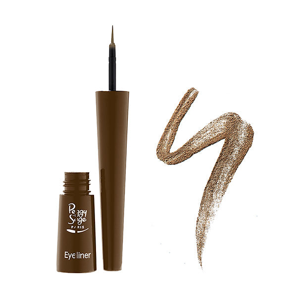 PEGGY SAGE EYELINER CON PENNELLO BRONZE 2,5ML - Tre Pi Profumerie