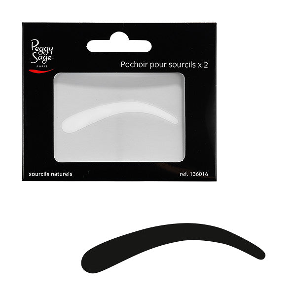 PEGGY SAGE SAGOMA PER SOPRACCIGLIA X 2 - NATURALI - Tre Pi Profumerie