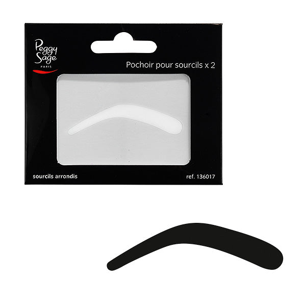 PEGGY SAGE SAGOMA PER SOPRACCIGLIA X 2 - NATURALI - Tre Pi Profumerie