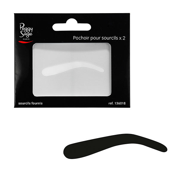 PEGGY SAGE SAGOMA PER SOPRACCIGLIA X 2 - FOLTE - Tre Pi Profumerie
