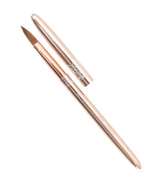 PEGGY SAGE PENNELLO RESINA ROSE GOLD - KOLINSKY #8 - Tre Pi Profumerie