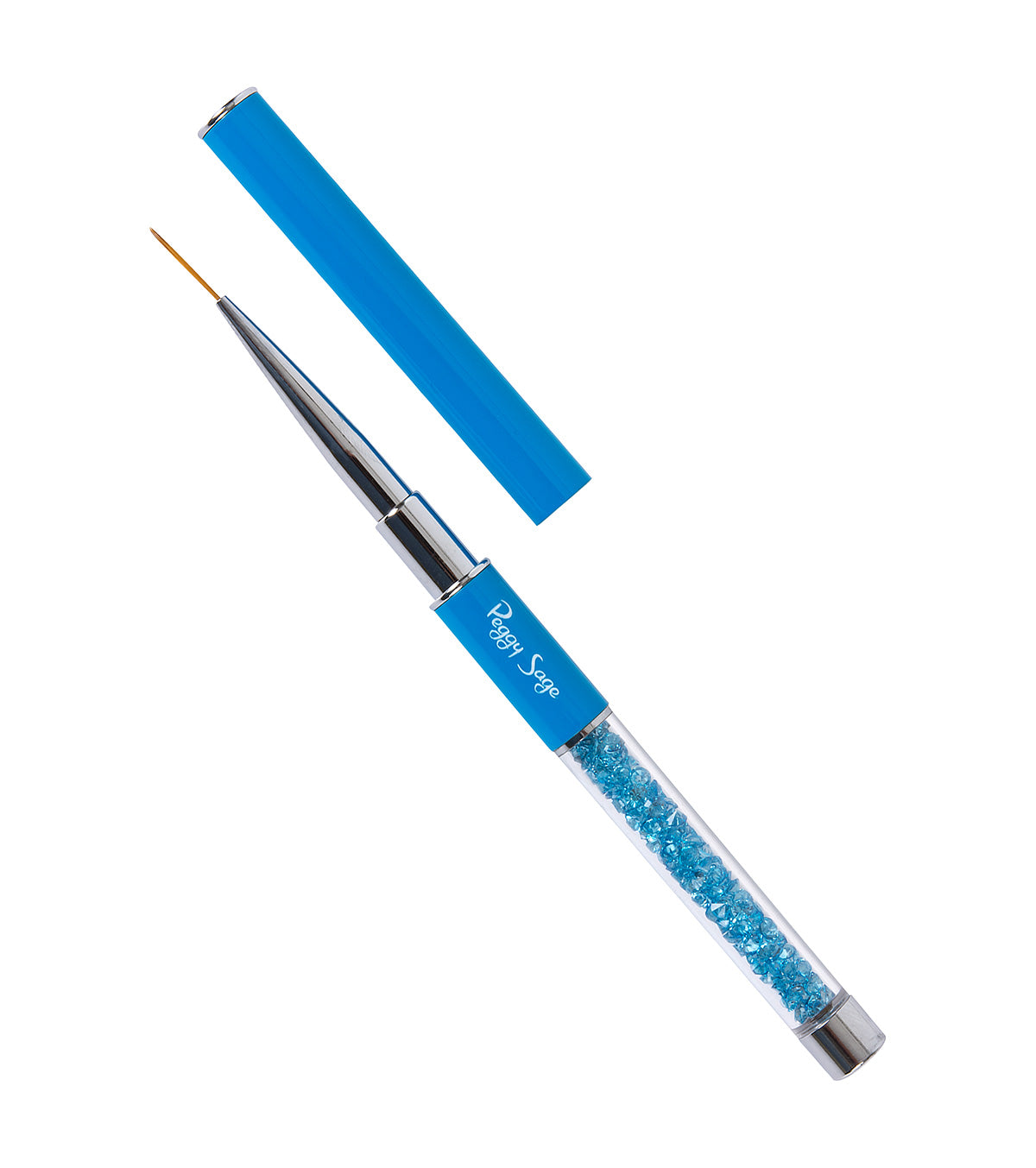 PEGGY SAGE PENNELLO NAIL ART CRYSTAL LINER ULTRA FINE LUNGO - Tre Pi Profumerie