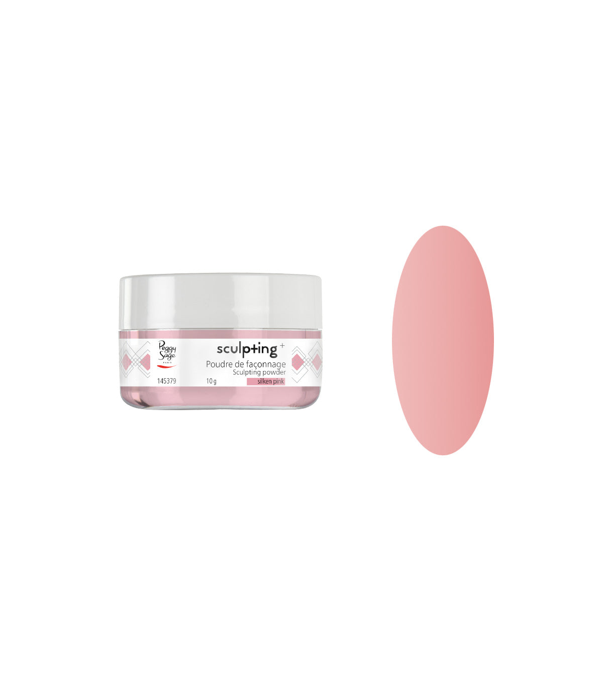 PEGGY SAGE POLVERE DI MODELLATURA SILKEN PINK -10G - Tre Pi Profumerie