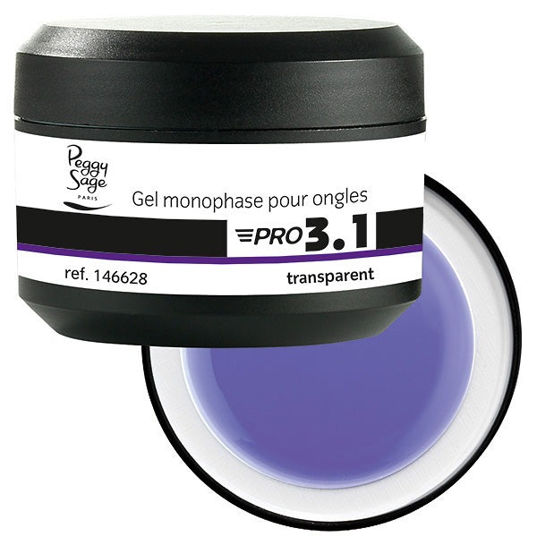 PEGGY SAGE PRO 3,1 GELUV DI COSTRUZIONE TRASPARENTE 50G - Tre Pi Profumerie