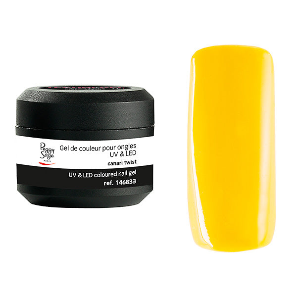PEGGY SAGE GEL UV&LED COLORATO PER UNGHIE CANARI TWIST 5G - Tre Pi Profumerie