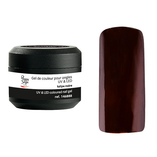 PEGGY SAGE GEL UV&LED COLORATO PER UNGHIE TULIPE NOIRE 5G - Tre Pi Profumerie