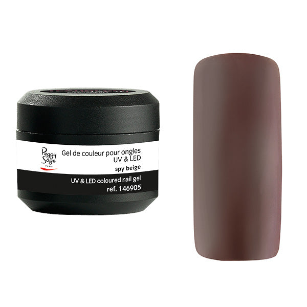 PEGGY SAGE GEL UV&LED COLORATO PER UNGHIE SPY BEIGE 5G - Tre Pi Profumerie
