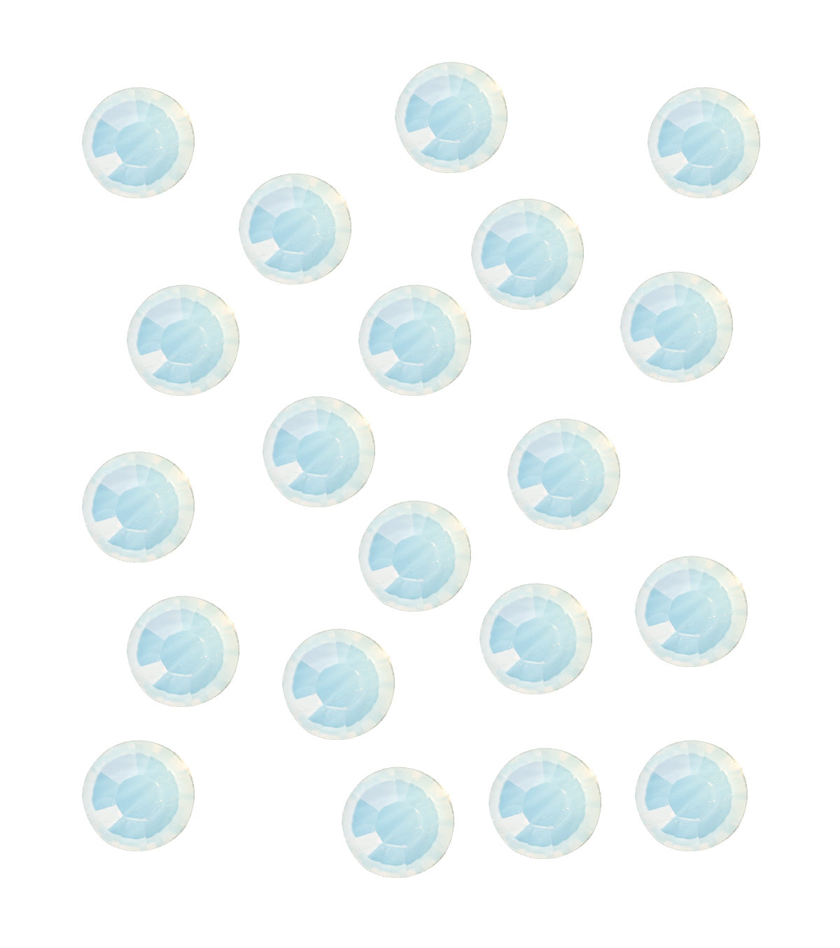 PEGGY SAGE 20 STRASS PER UNGHIE WHITE OPAL SS5 - Tre Pi Profumerie