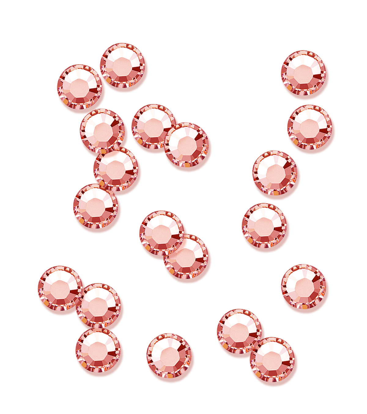 PEGGY SAGE 20 STRASS PER UNGHIE BLUSH ROSE SS5 - Tre Pi Profumerie