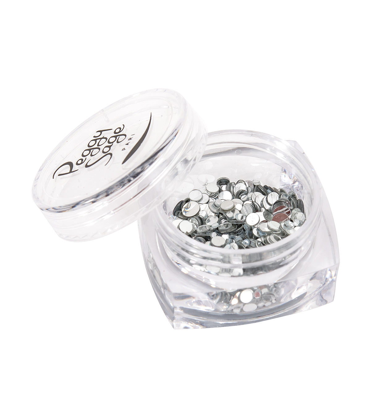 PEGGY SAGE PAILLETTE PER UNGHIE SILVER MIX - Tre Pi Profumerie