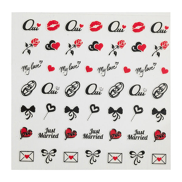 PEGGY SAGE DECORAZIONIADESIVE PER LE UNGHIE WEDDING - Tre Pi Profumerie