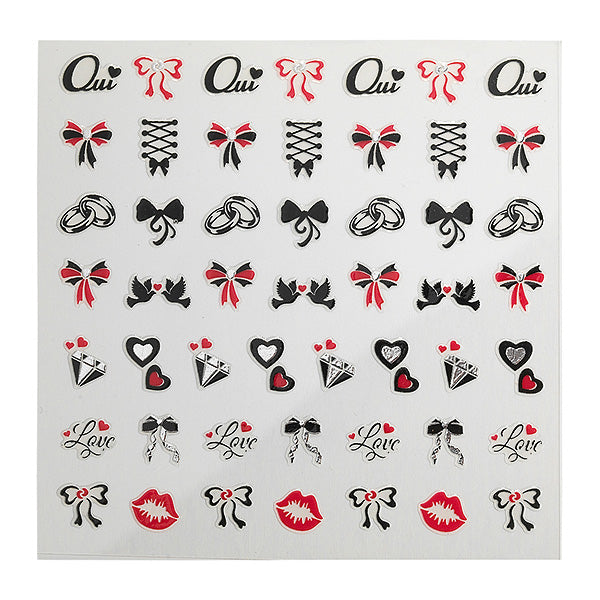 PEGGY SAGE DECORAZIONIADESIVE PER LE UNGHIE WEDDING - Tre Pi Profumerie