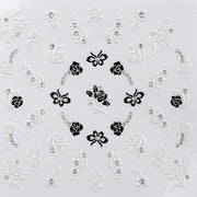 PEGGY SAGE DECORAZIONIADESIVE PER UNGHIE BLACK EWHITE - Tre Pi Profumerie