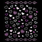 PEGGY SAGE DECORAZIONIADESIVE PER LE UNGHIE PINK LINE - Tre Pi Profumerie