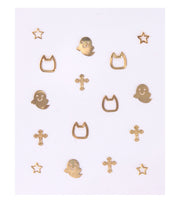 PEGGY SAGE DECORAZIONIADESIVE PER UNGHIE METALLIC AUTUMN 2019 - Tre Pi Profumerie