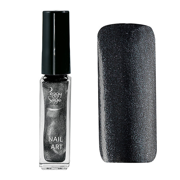 PEGGY SAGE SMALTI PER UNGHIE NAIL ART NOIR ETINCELANT 7ML - Tre Pi Profumerie