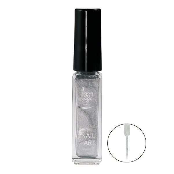 PEGGY SAGE SMALTI PER UNGHIE NAIL ART ARGENT METALLISE 7ML - Tre Pi Profumerie