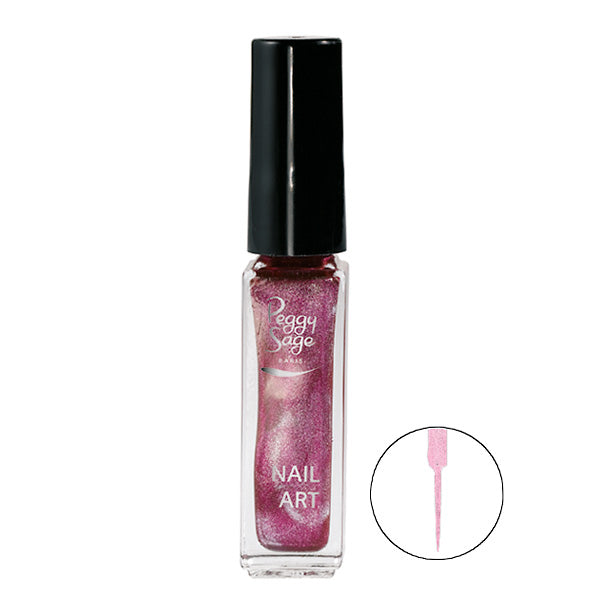 PEGGY SAGE SMALTI PER UNGHIE NAIL ART FUCHSIA METALLISE 7ML - Tre Pi Profumerie