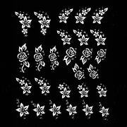 PEGGY SAGE DECORAZIONIADESIVE PER UNGHIE WHITE LINE - Tre Pi Profumerie