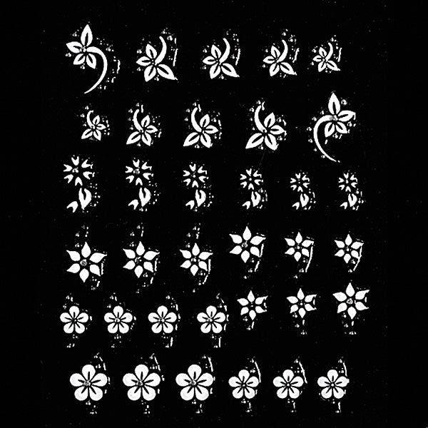 PEGGY SAGE DECORAZIONIADESIVE PER LE UNGHIE WHITE LINE - Tre Pi Profumerie