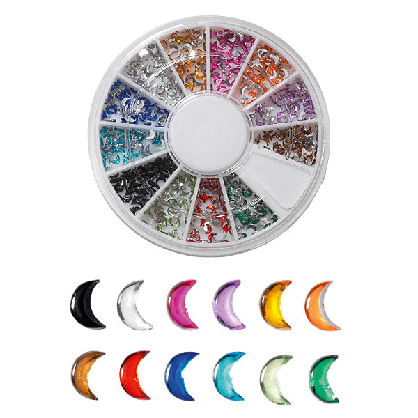 PEGGY SAGE CAROSELLO PER STRASS PER UNGHIE MOONS 600PCS - Tre Pi Profumerie