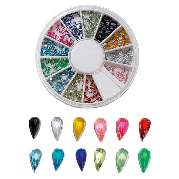 PEGGY SAGE CAROSELLO PER STRASS PER UNGHIE DROPS 600PCS - Tre Pi Profumerie