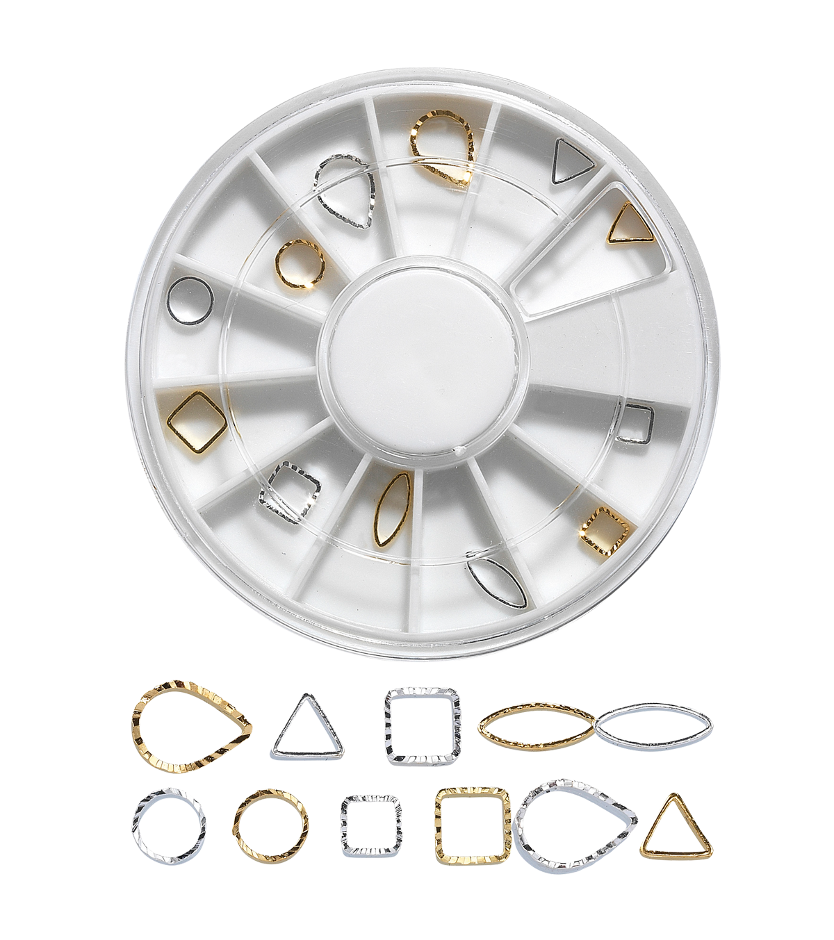 PEGGY SAGE CONTENITORECOMPARTIMENTATO DECORAZIONI PER UNGHIE - Tre Pi Profumerie