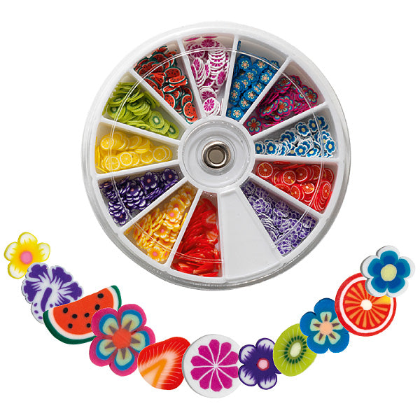 PEGGY SAGE CAROSELLO PER 600 DECORAZIONI PER UNGHIE FRUITS - Tre Pi Profumerie