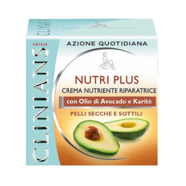 CLINIANS AZIONE CREMA SUPERNUTRIENTE PELLI SECCHE 50 ML - Tre Pi Profumerie