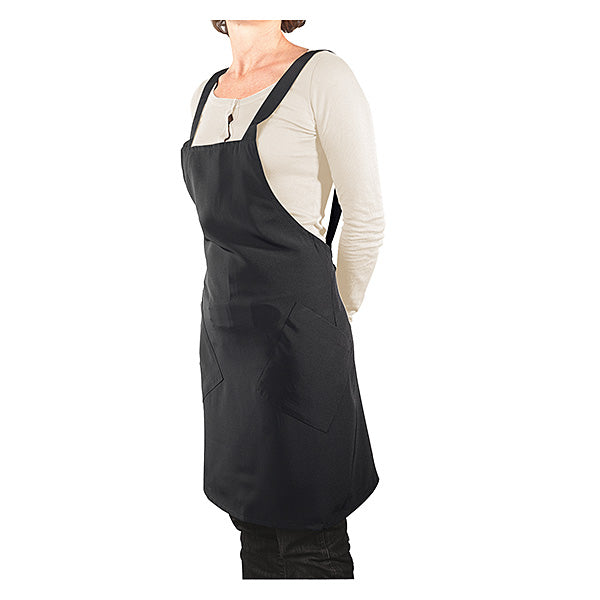 PEGGY SAGE GREMBIULE ESTETISTA NERO TAGLIA UNICA - Tre Pi Profumerie